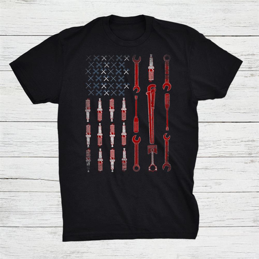 Mechanic The Official Mechanic Usa Flag Shirt Mechanic The Official Mechanic Usa Flag Shirt