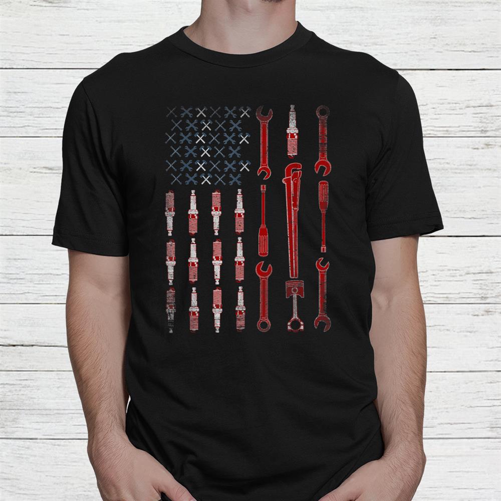 Mechanic The Official Mechanic Usa Flag Shirt Mechanic The Official Mechanic Usa Flag Shirt