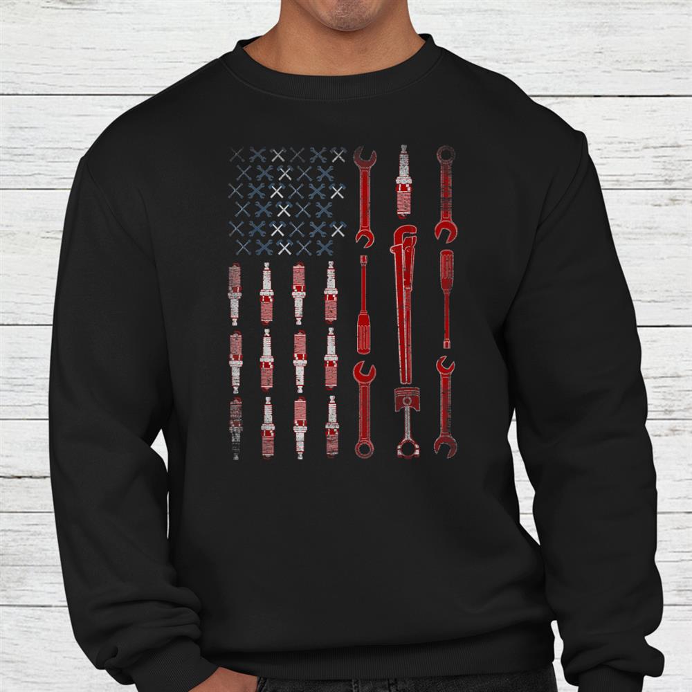 Mechanic The Official Mechanic Usa Flag Shirt Mechanic The Official Mechanic Usa Flag Shirt