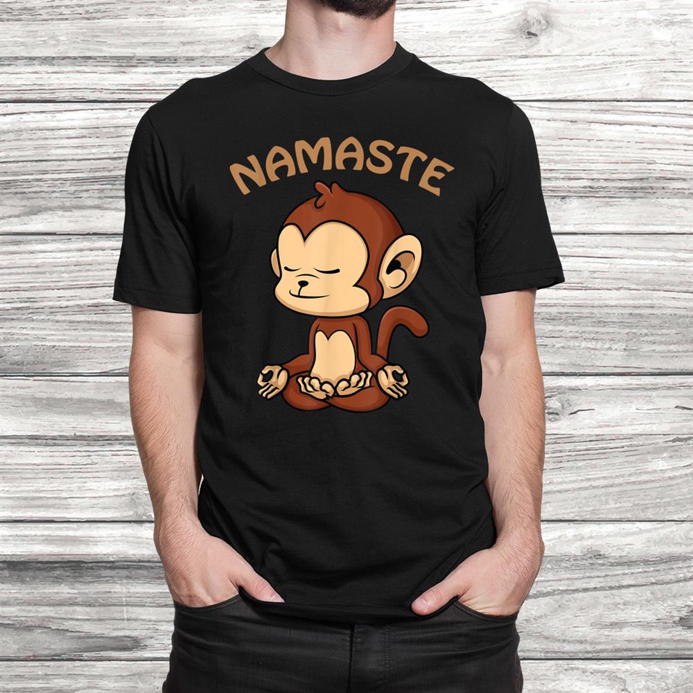 Monkey Yoga Gifts Funny Monkey Lovers Gift Cute Namaste Yoga Shirt Monkey Yoga Gifts Funny Monkey Lovers Gift Cute Namaste Yoga Shirt