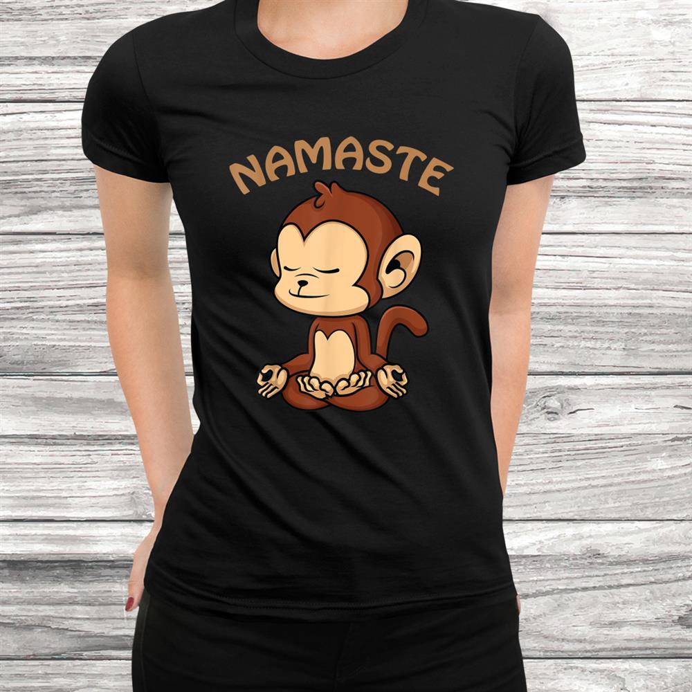 Monkey Yoga Gifts Funny Monkey Lovers Gift Cute Namaste Yoga Shirt Monkey Yoga Gifts Funny Monkey Lovers Gift Cute Namaste Yoga Shirt