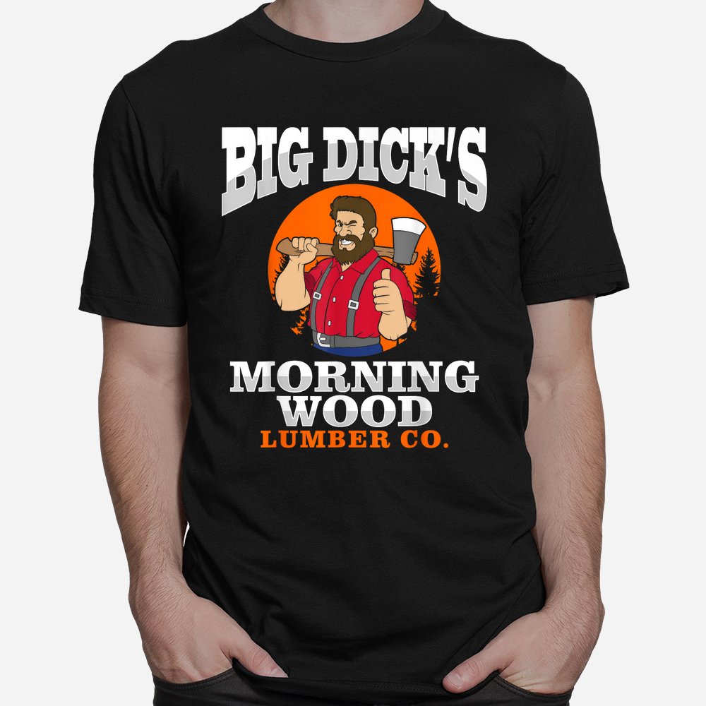 Morning Wood Lumber Co Lumberjack Carpenter Woodworker Shirt Morning Wood Lumber Co Lumberjack Carpenter Woodworker Shirt