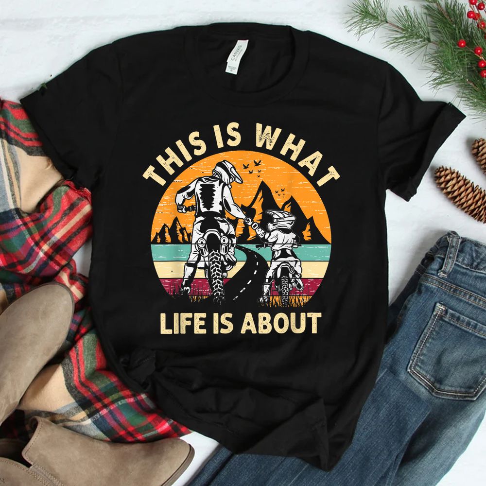 Motocross Dirt Bike Dad Motorcycle Biker Shirt Motocross Dirt Bike Dad Motorcycle Biker Shirt
