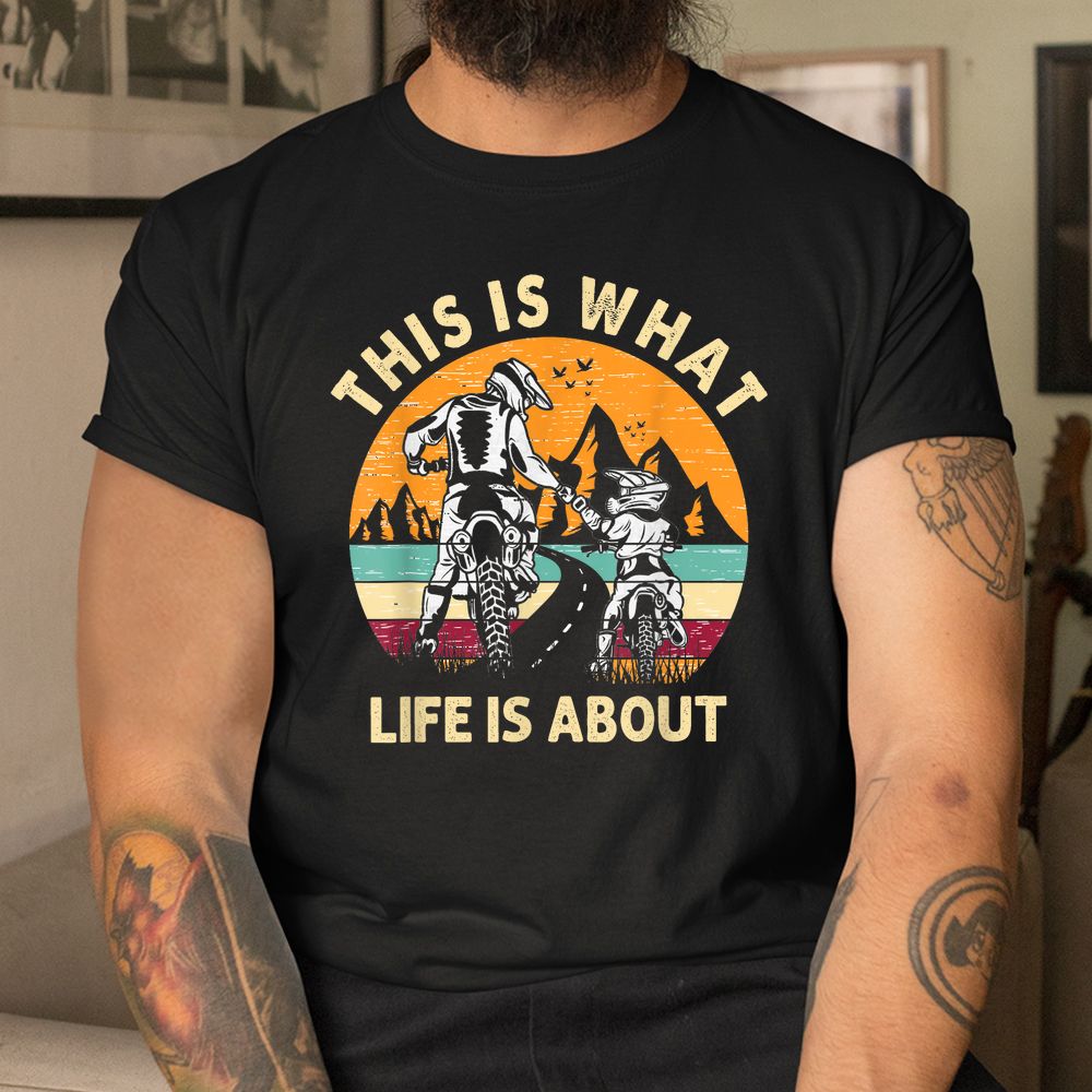 Motocross Dirt Bike Dad Motorcycle Biker Shirt Motocross Dirt Bike Dad Motorcycle Biker Shirt