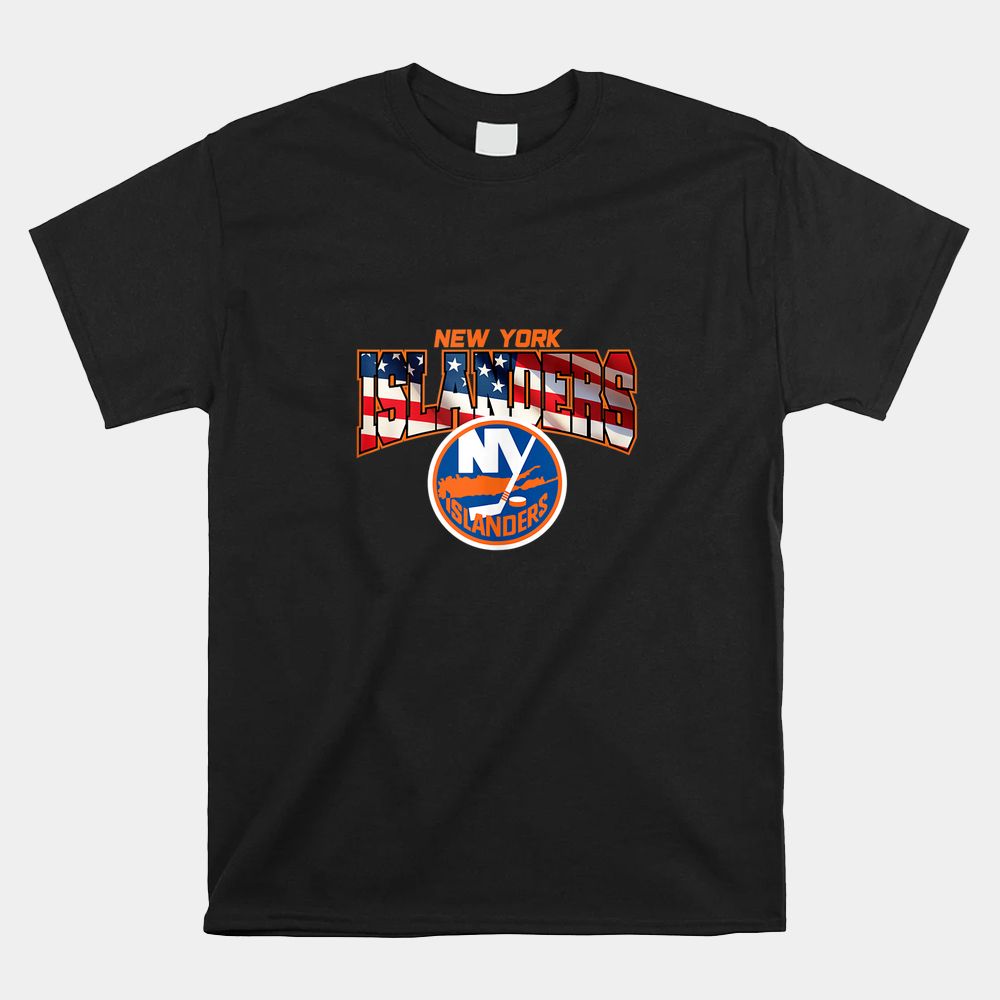 NHL New York Islanders USA Americana Hockey Team Shirt NHL New York Islanders USA Americana Hockey Team Shirt