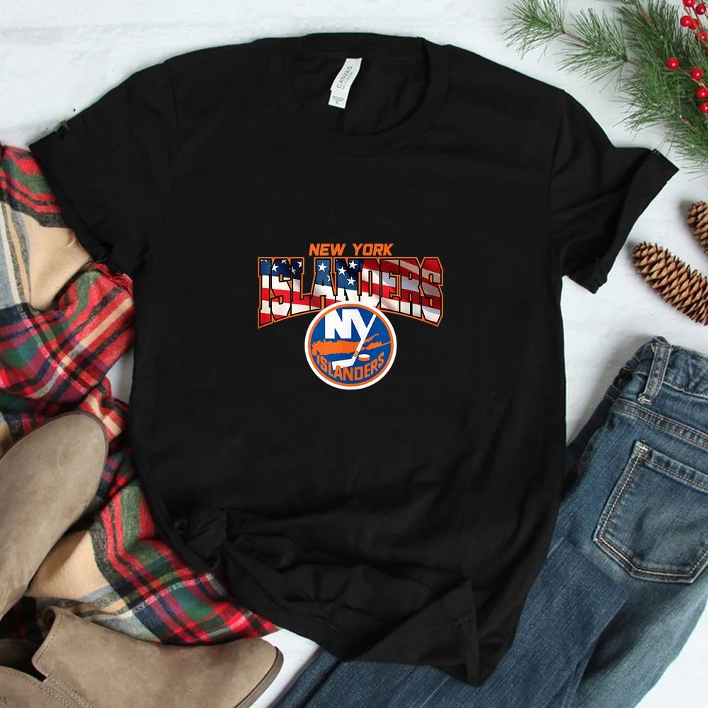 NHL New York Islanders USA Americana Hockey Team Shirt NHL New York Islanders USA Americana Hockey Team Shirt