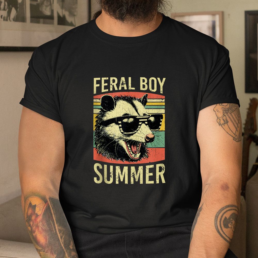 Opossum Feral Boy Summer Shirt Opossum Feral Boy Summer Shirt