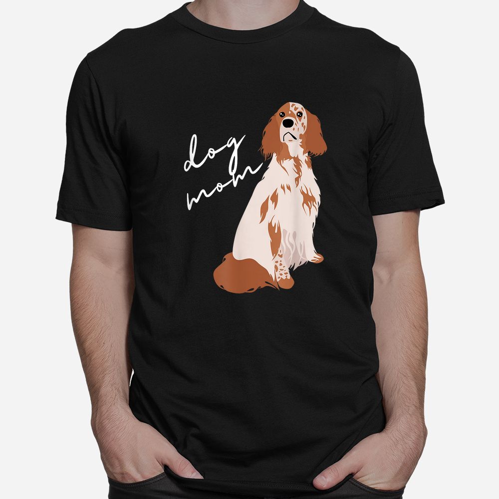 Orange Belton English Setter Dog Mom Shirt Orange Belton English Setter Dog Mom Shirt