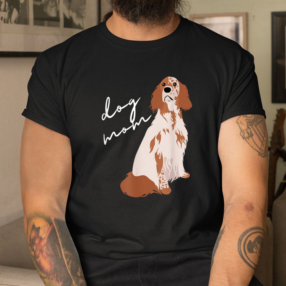 Orange Belton English Setter Dog Mom Shirt Orange Belton English Setter Dog Mom Shirt