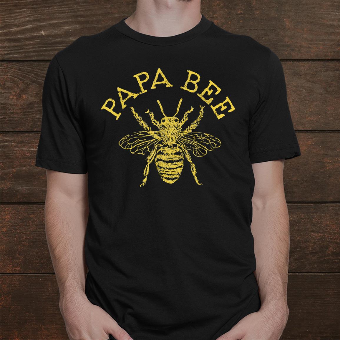 Papa Bee Beekeeper Funny Bee Lover Shirt Papa Bee Beekeeper Funny Bee Lover Shirt