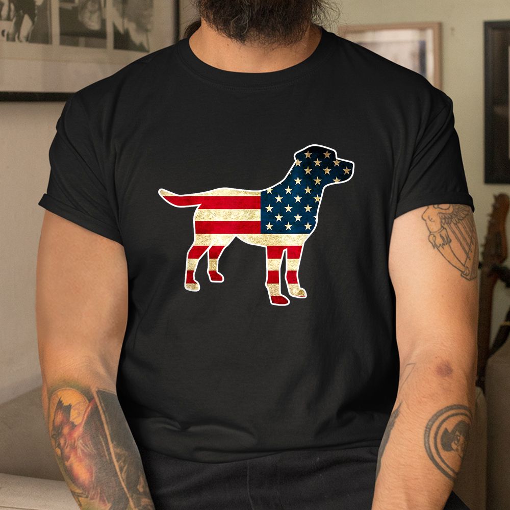 Patriotic Labrador Dog American Flag Shirt Patriotic Labrador Dog American Flag Shirt