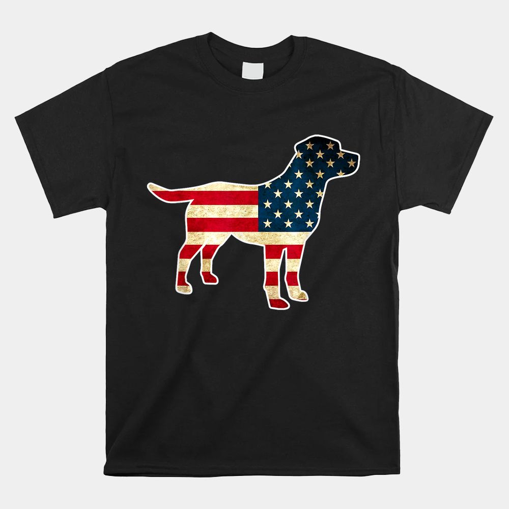 Patriotic Labrador Dog American Flag Shirt Patriotic Labrador Dog American Flag Shirt