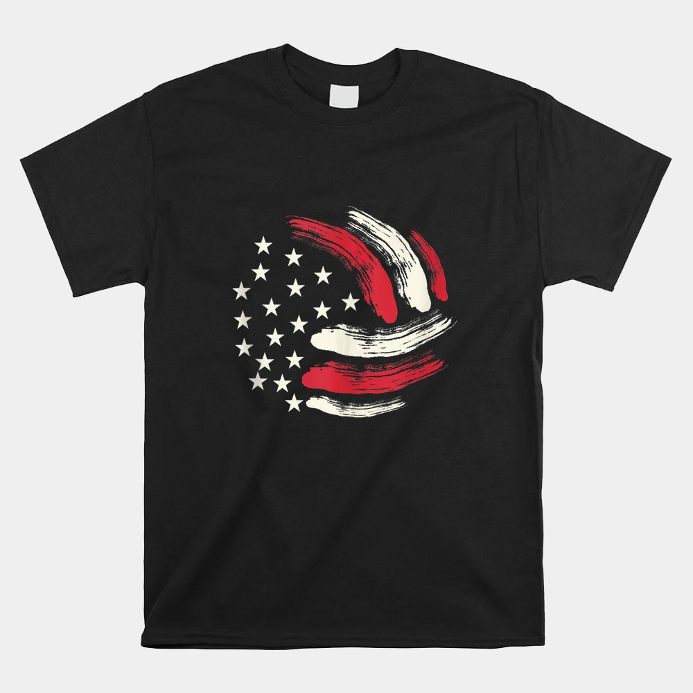 Patriotic Volleyball Gift Volleyball Team American Flag Shirt Patriotic Volleyball Gift Volleyball Team American Flag Shirt