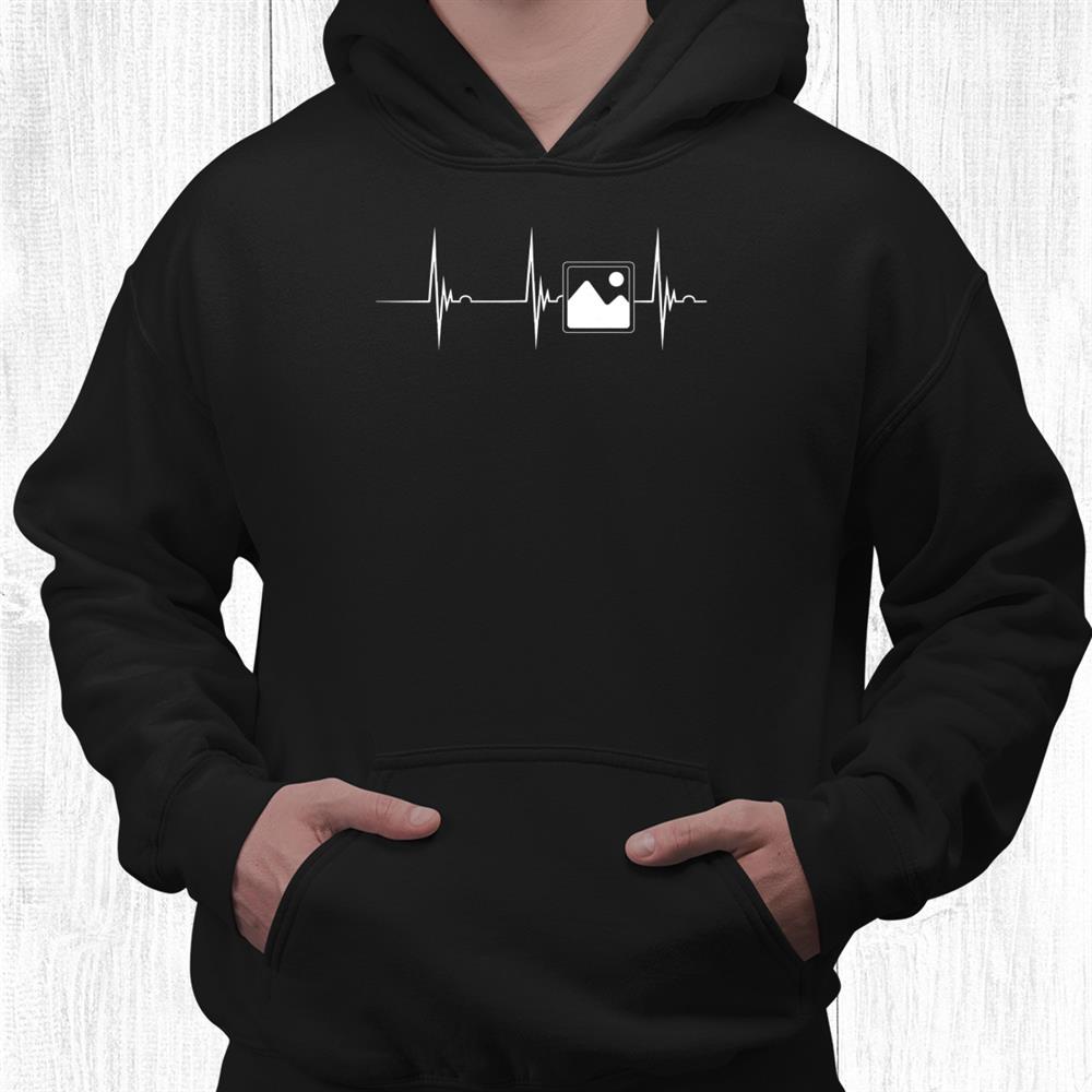 Photographer Heartbeat Ekg Pulse Picture Symbol Photography Shirt Photographer Heartbeat Ekg Pulse Picture Symbol Photography Shirt