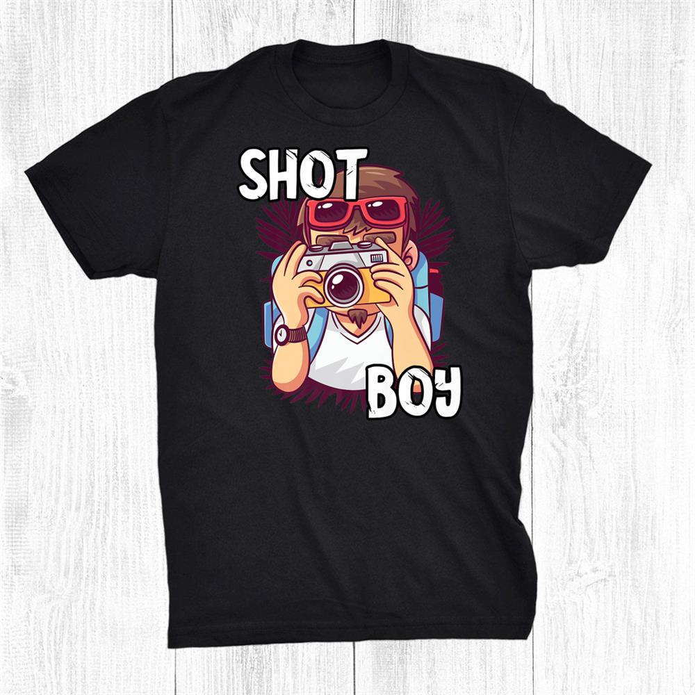 Photographer Shot Boy Camera Lens Photography Lover Shirt Photographer Shot Boy Camera Lens Photography Lover Shirt