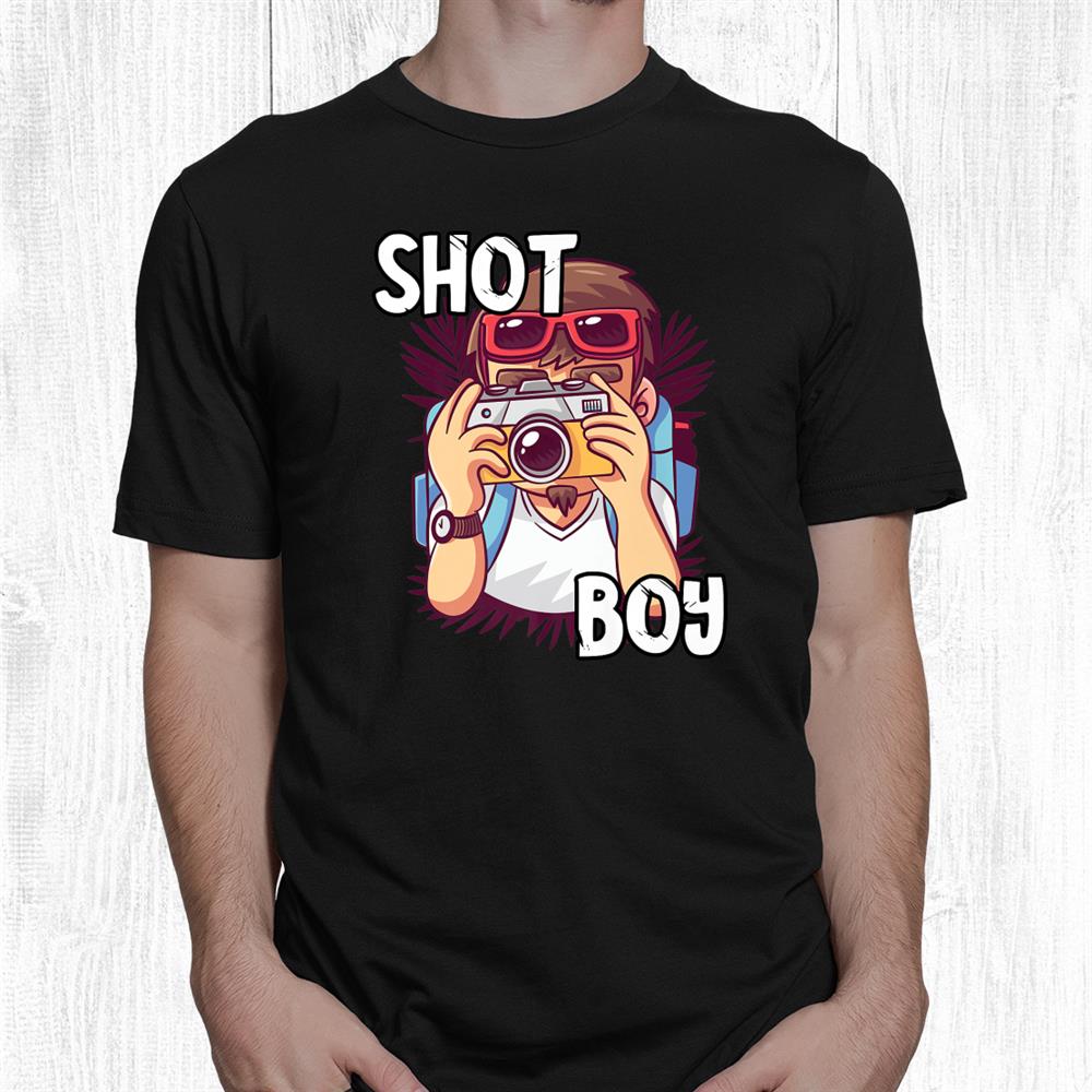 Photographer Shot Boy Camera Lens Photography Lover Shirt Photographer Shot Boy Camera Lens Photography Lover Shirt