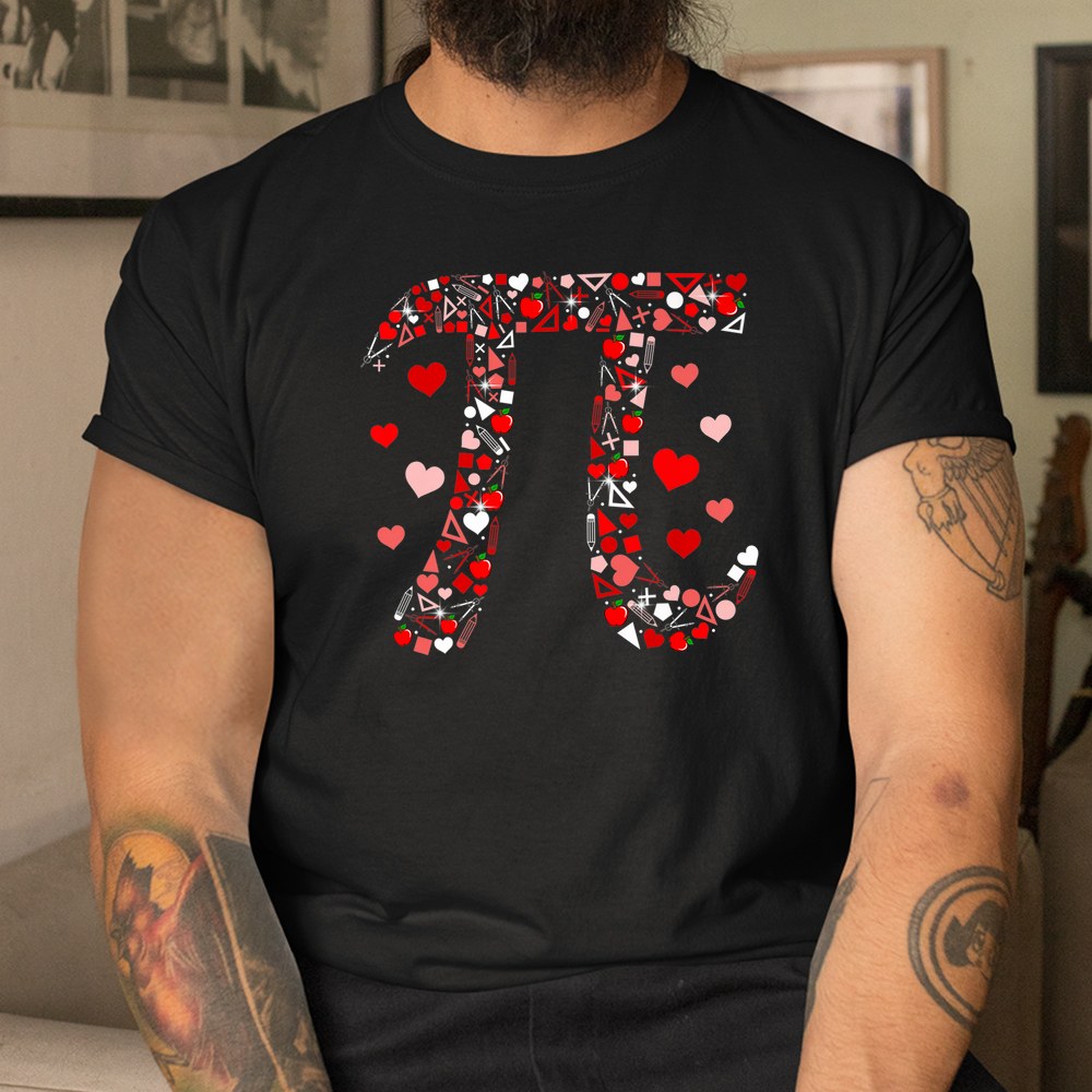 Pi Math Valentine Math Teacher Valentine’s Day Shirt Pi Math Valentine Math Teacher Valentine’s Day Shirt