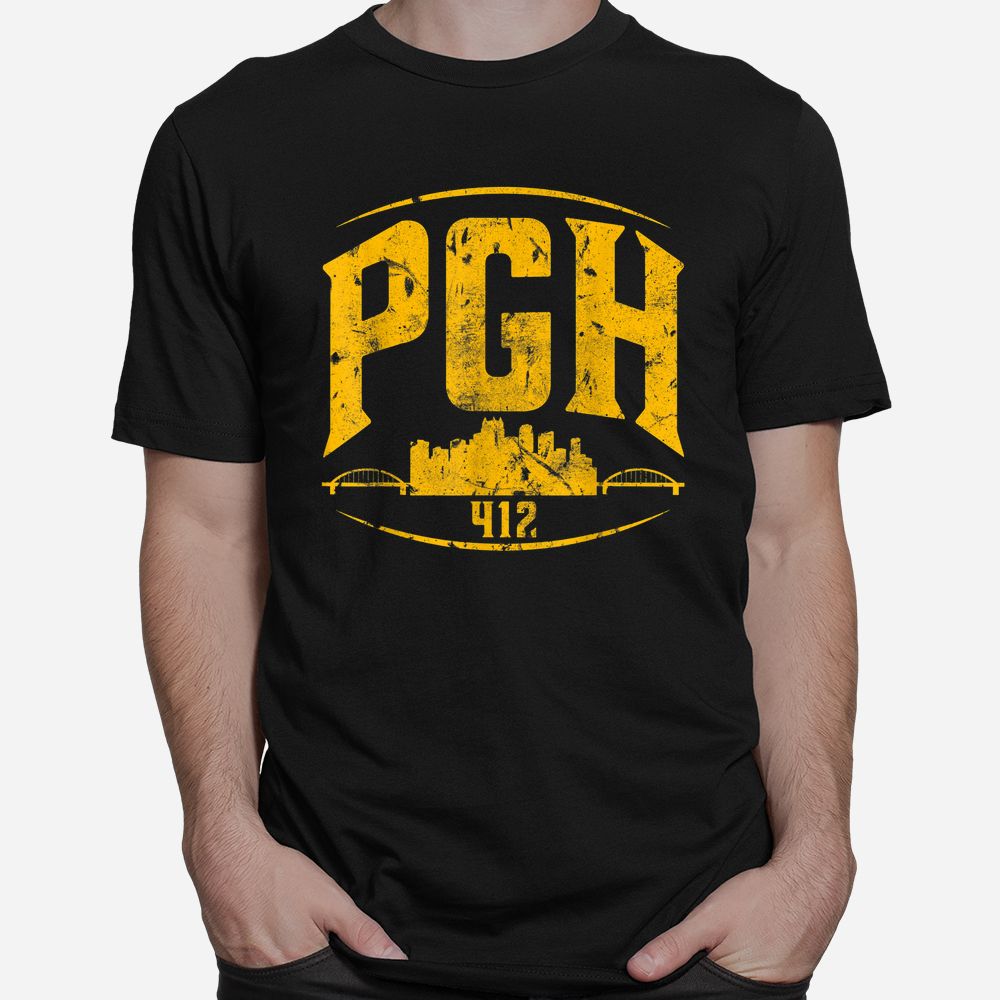 Pittsburgh Pennsylvania Steel City Skyline PGH 412 Shirt Pittsburgh Pennsylvania Steel City Skyline PGH 412 Shirt