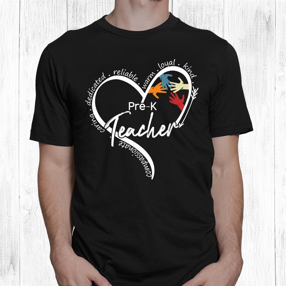 Pre K Teacher Graphic Tees Tops Back To School Gift Funny Shirt Pre K Teacher Graphic Tees Tops Back To School Gift Funny Shirt