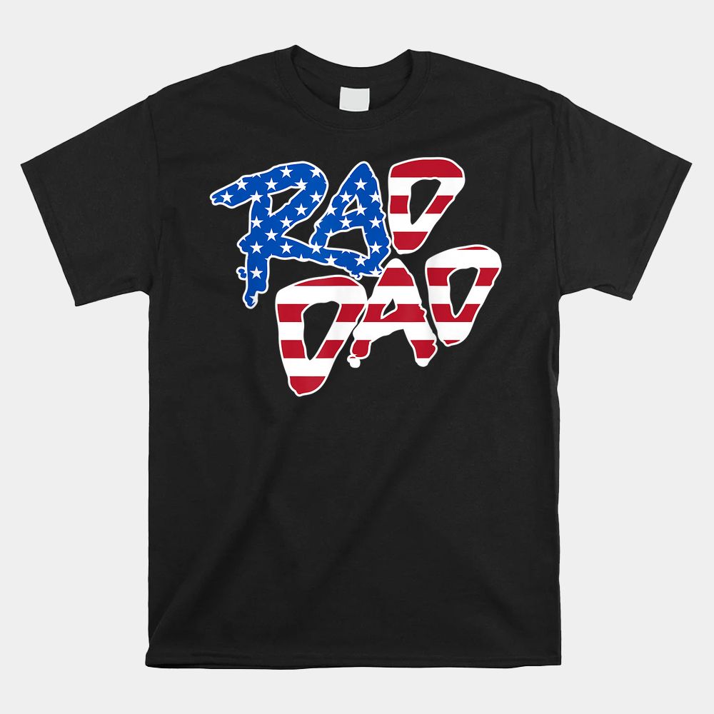 RAD DAD USA Flag Shirt RAD DAD USA Flag Shirt