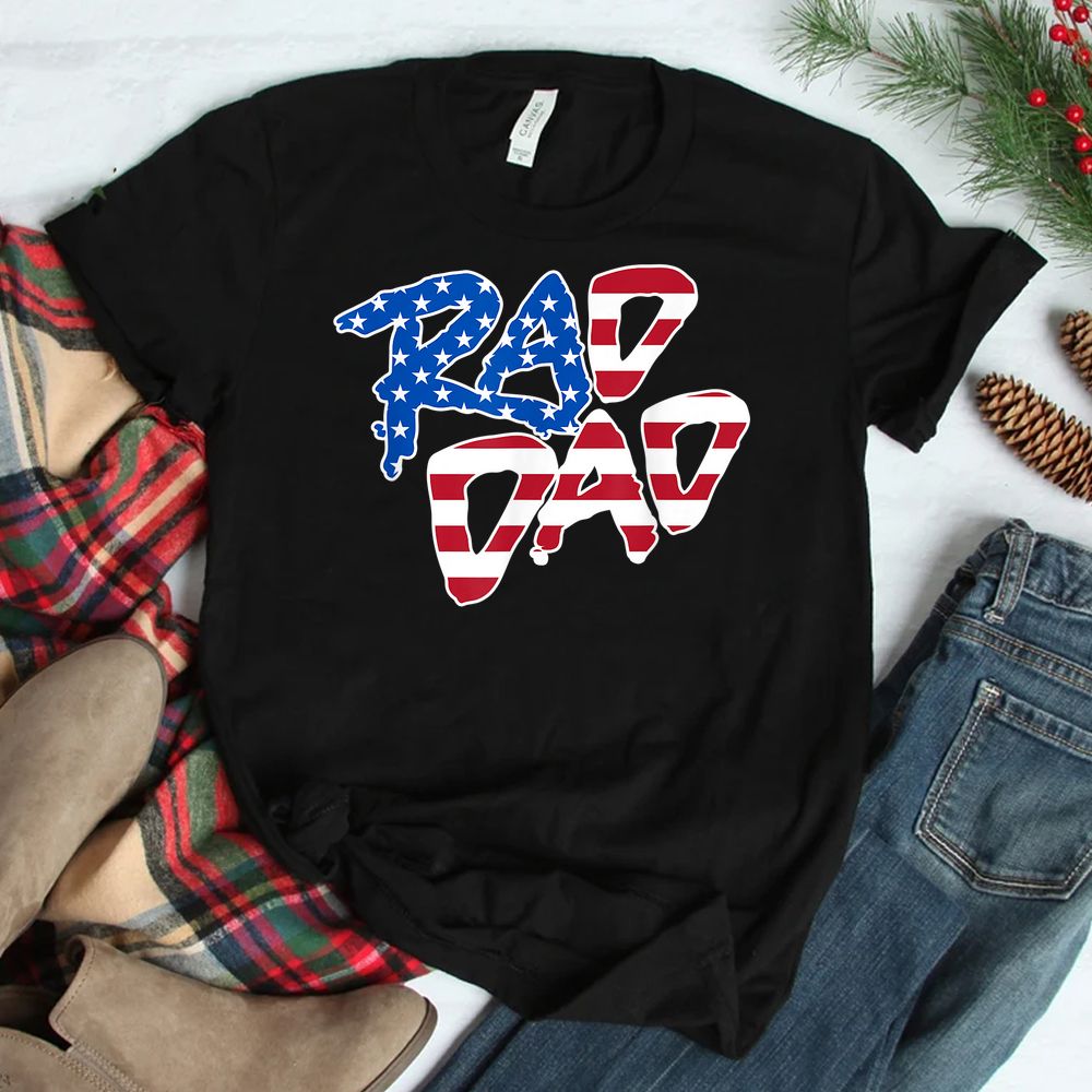RAD DAD USA Flag Shirt RAD DAD USA Flag Shirt