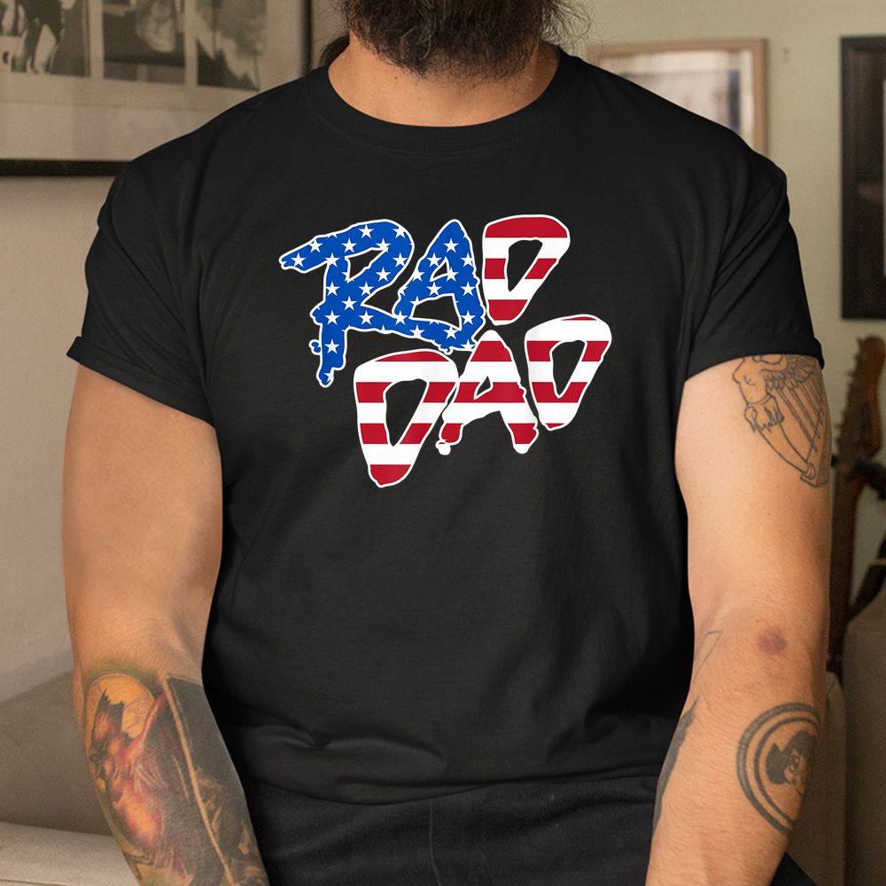 RAD DAD USA Flag Shirt RAD DAD USA Flag Shirt