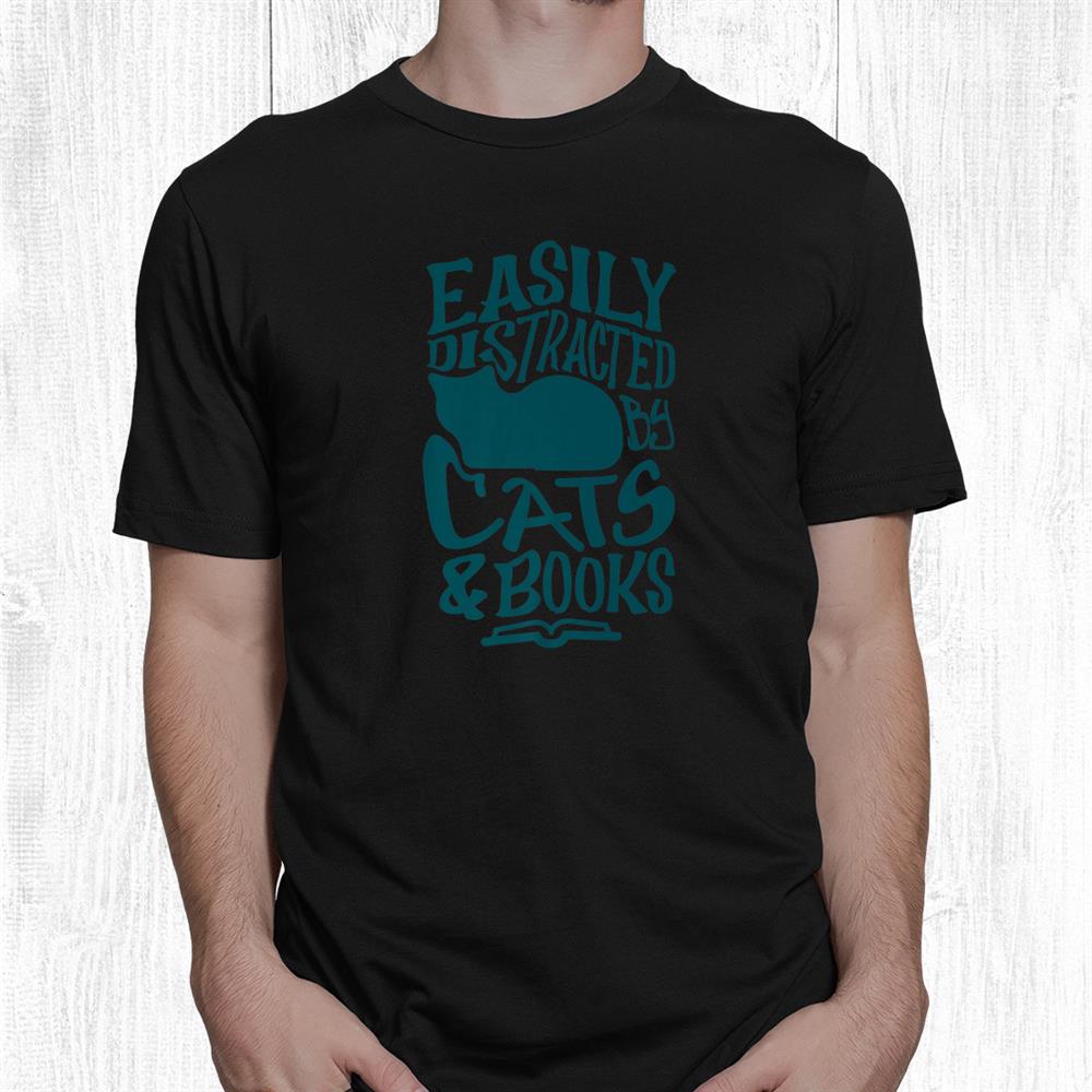 Reading Books Cat Kitty Cozy Literature Shirt Reading Books Cat Kitty Cozy Literature Shirt