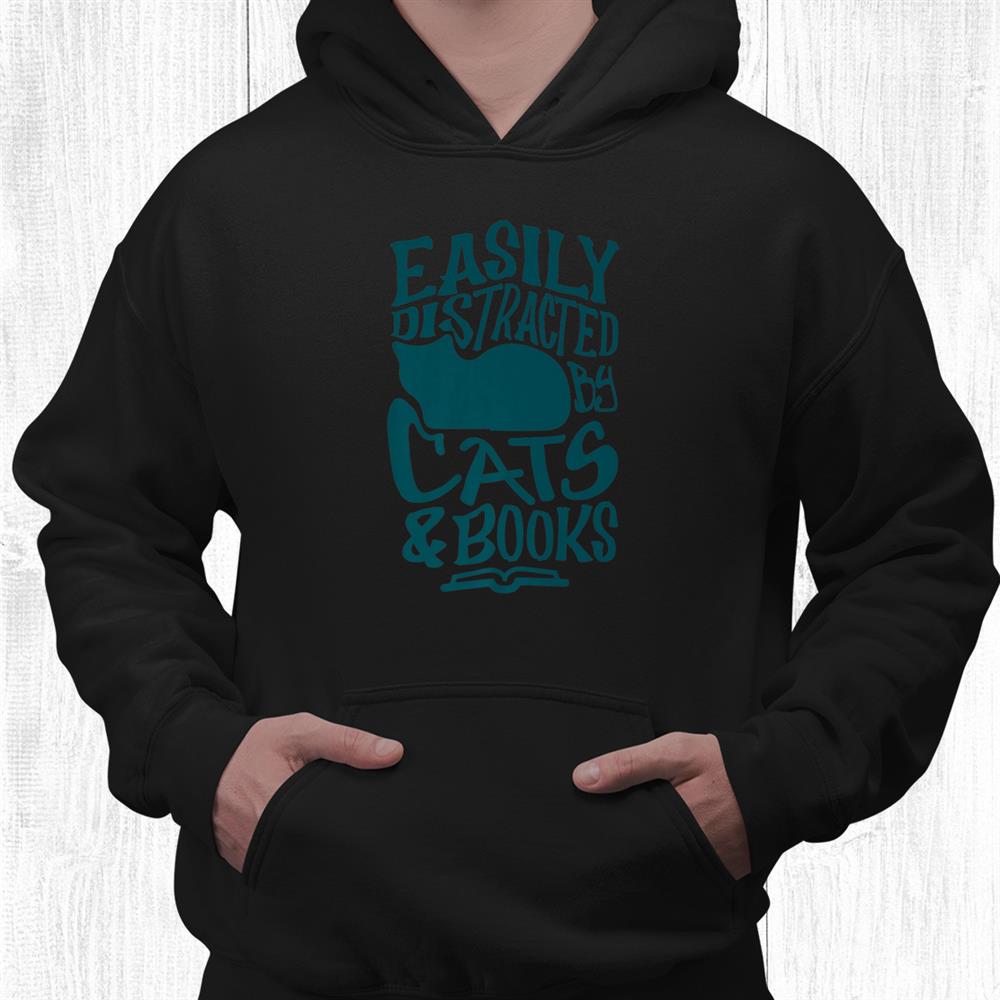 Reading Books Cat Kitty Cozy Literature Shirt Reading Books Cat Kitty Cozy Literature Shirt