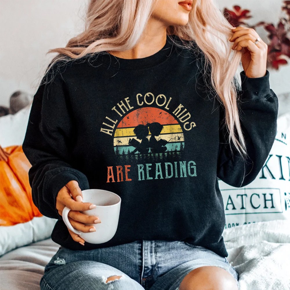Reading Teacher All The Cool Kids Are Reading Book Shirt Reading Teacher All The Cool Kids Are Reading Book Shirt