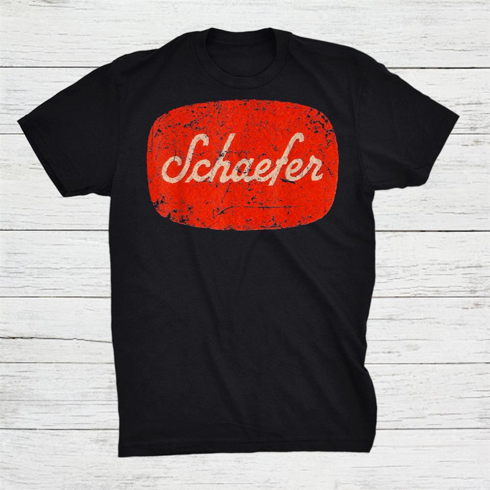 Retro Schaefer Beer 1842 New York City Shirt Retro Schaefer Beer 1842 New York City Shirt