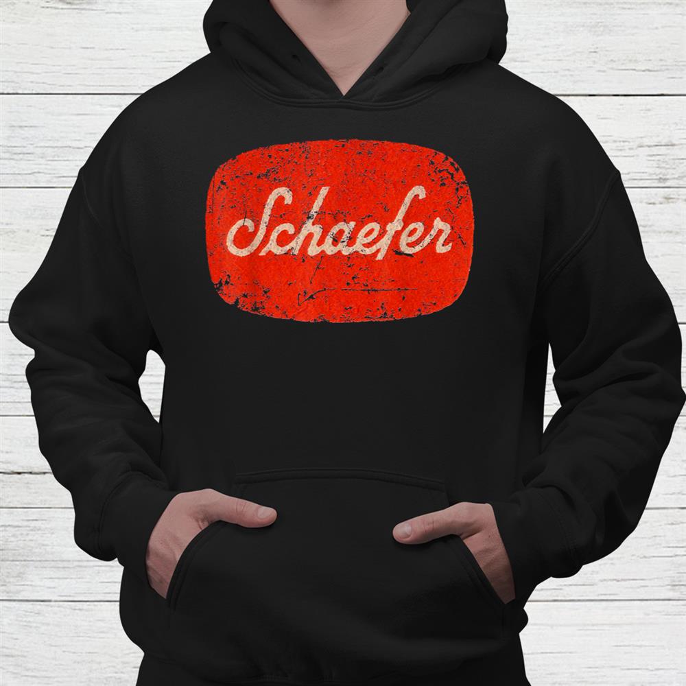 Retro Schaefer Beer 1842 New York City Shirt Retro Schaefer Beer 1842 New York City Shirt