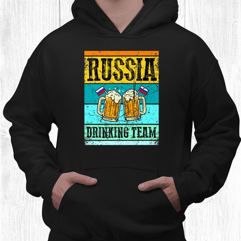 Russia Drinking Team Funny Russian Shirt Flag Beer Party Shirt Russia Drinking Team Funny Russian Shirt Flag Beer Party Shirt