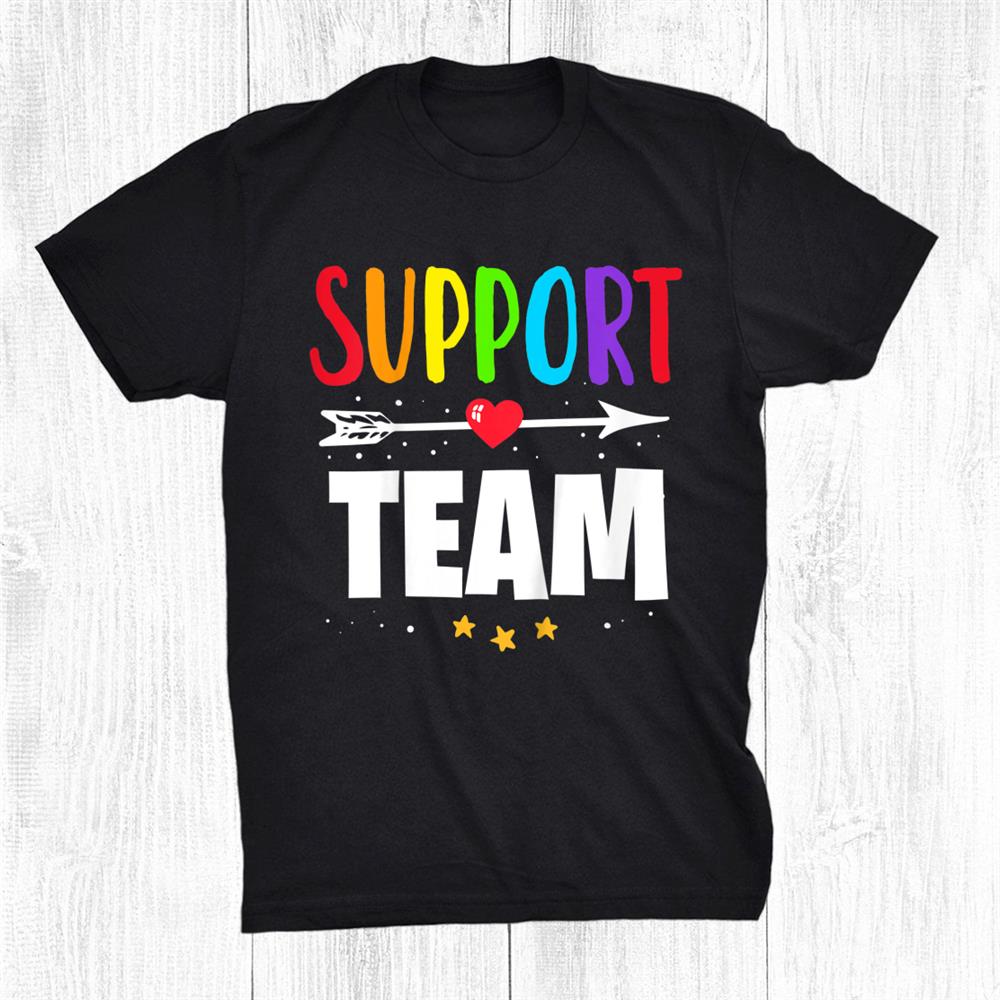 School Support Services Team Teacher Support Squad Crew Shirt School Support Services Team Teacher Support Squad Crew Shirt