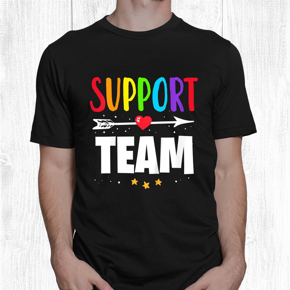 School Support Services Team Teacher Support Squad Crew Shirt School Support Services Team Teacher Support Squad Crew Shirt
