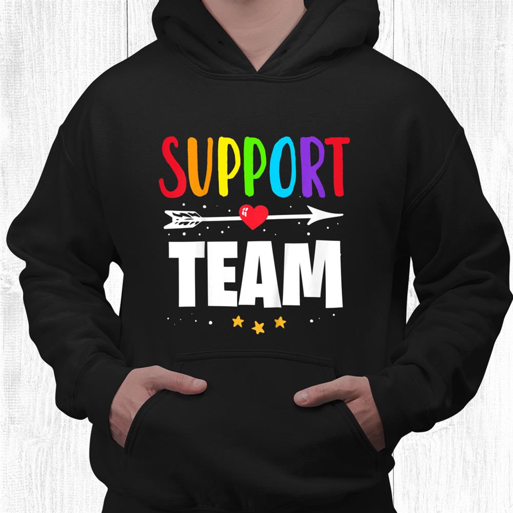 School Support Services Team Teacher Support Squad Crew Shirt School Support Services Team Teacher Support Squad Crew Shirt