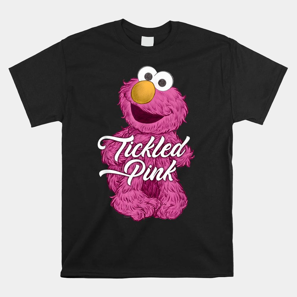 Sesame Street Elmo Tickled Pink Shirt Sesame Street Elmo Tickled Pink Shirt