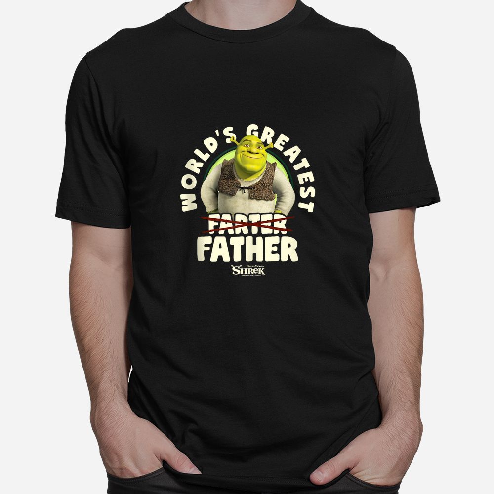 Shrek World’s Greatest Farter Crossed Text Shirt Shrek World’s Greatest Farter Crossed Text Shirt