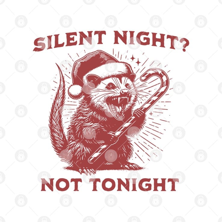 Silent Night Not Tonight Christmas Shirt Silent Night Not Tonight Christmas Shirt