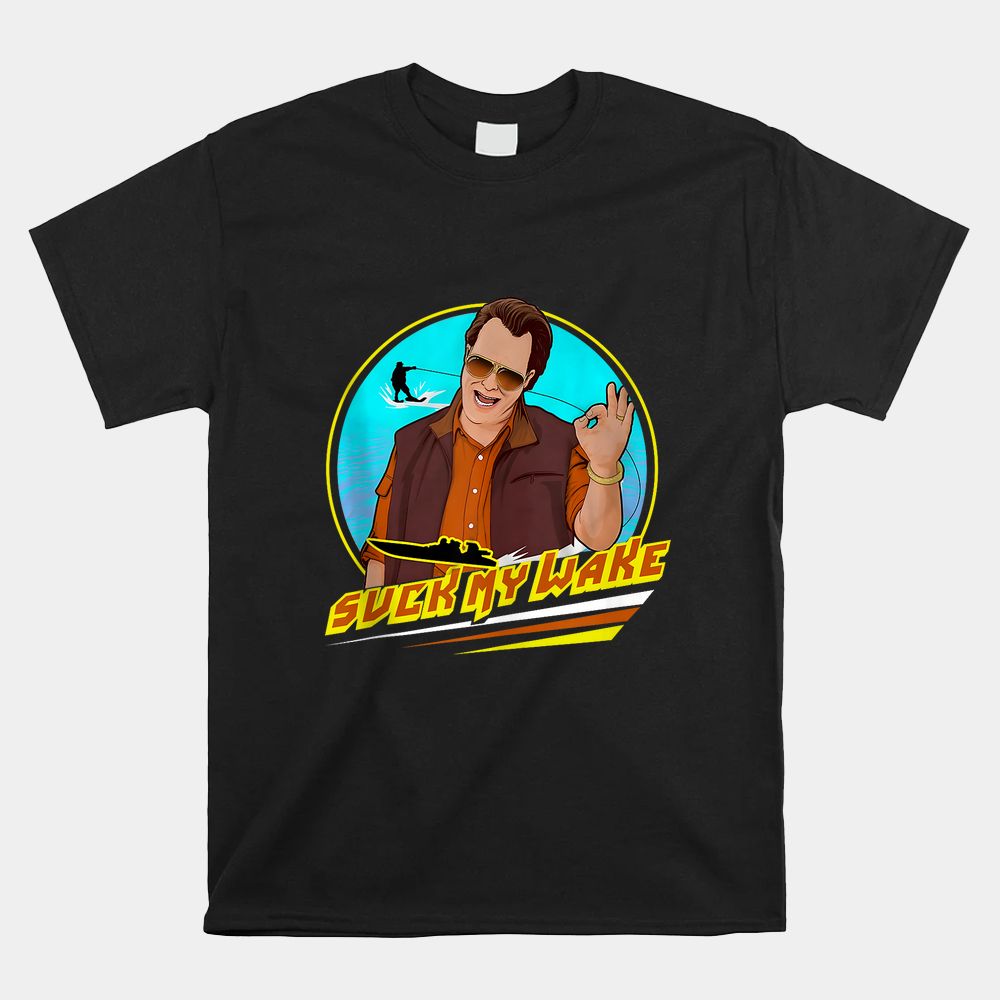 Suck My Wake Outdoors Vintage 70s Great Shirt Suck My Wake Outdoors Vintage 70s Great Shirt