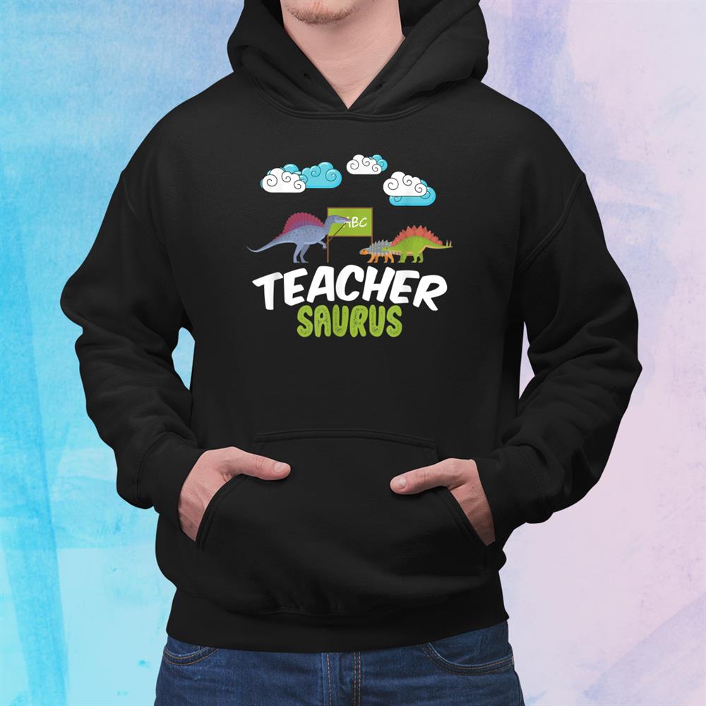 Teachersaurus Funny Teacher School Dino Student Shirt Teachersaurus Funny Teacher School Dino Student Shirt