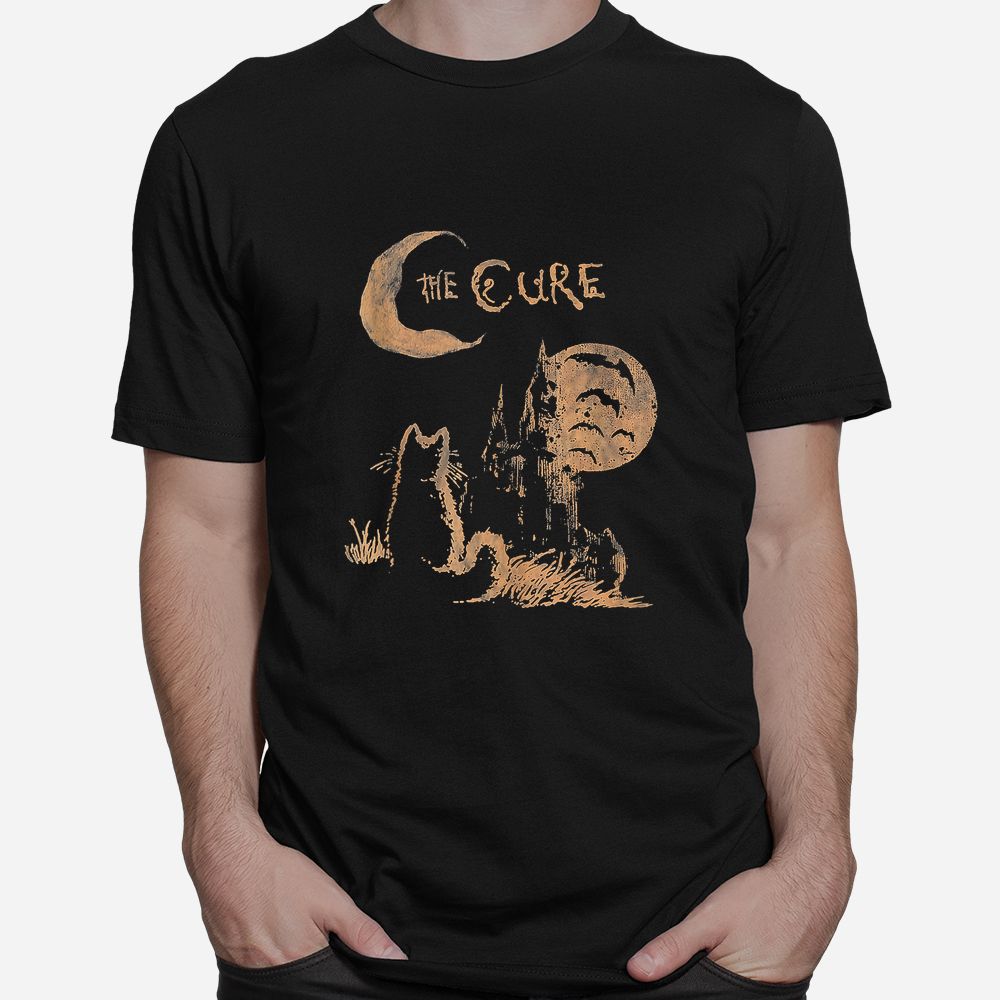 The Cure Cat Moon Shirt The Cure Cat Moon Shirt