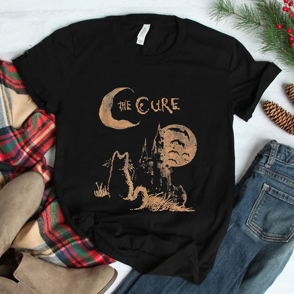 The Cure Cat Moon Shirt The Cure Cat Moon Shirt
