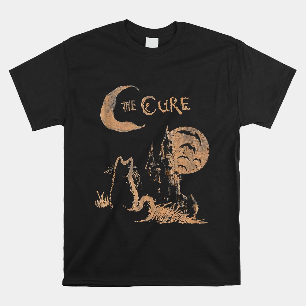 The Cure Cat Moon Shirt The Cure Cat Moon Shirt