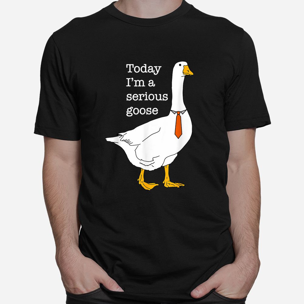 Today I’m A Serious Goose Silly Goose Shirt Today I’m A Serious Goose Silly Goose Shirt