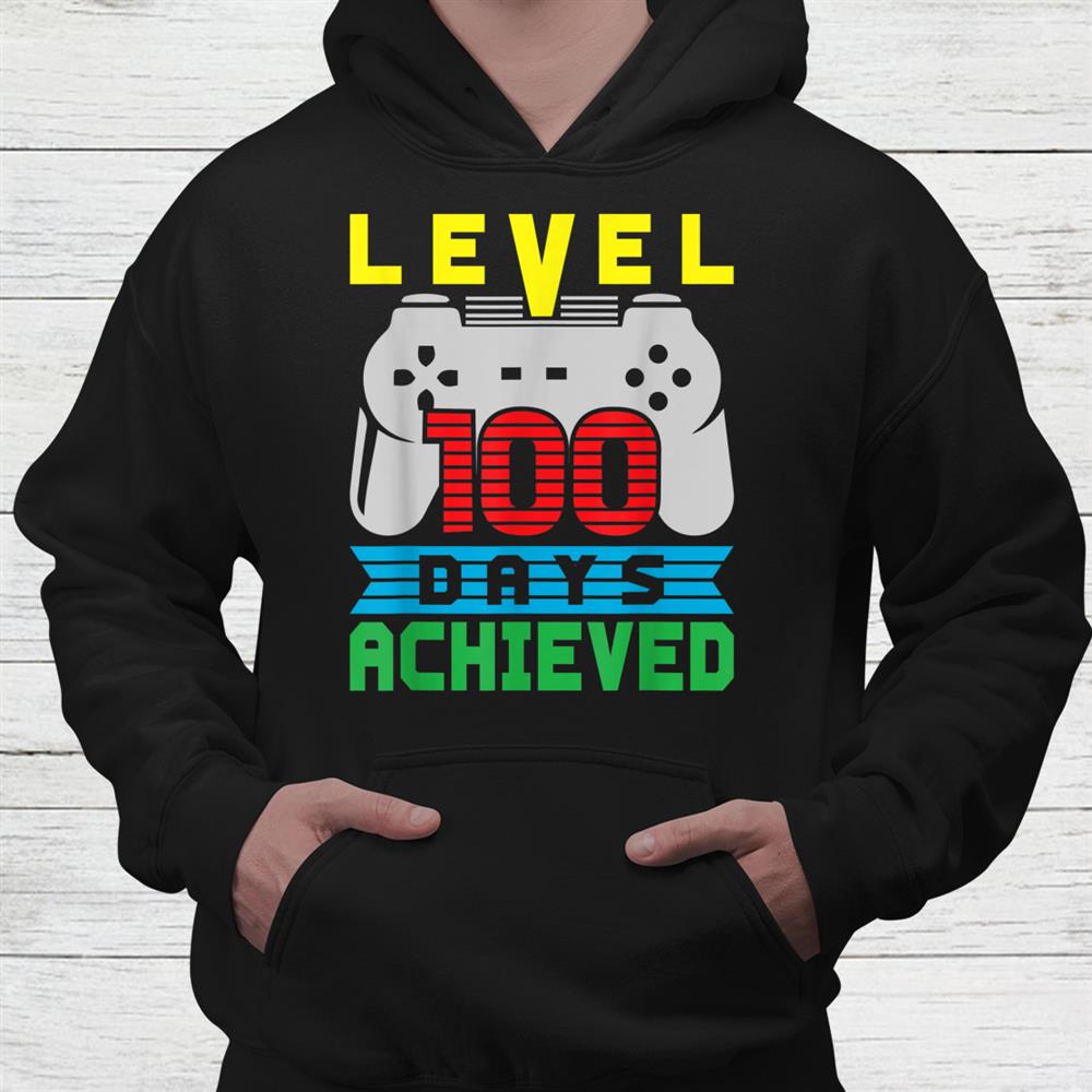 Video Gamer Student 100th Day Teacher 100 Days Of School Shirt Video Gamer Student 100th Day Teacher 100 Days Of School Shirt