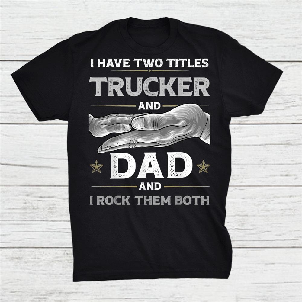 Vintage Truck Driver Diesel Mechanic Trucking Trucker Dad Shirt Vintage Truck Driver Diesel Mechanic Trucking Trucker Dad Shirt