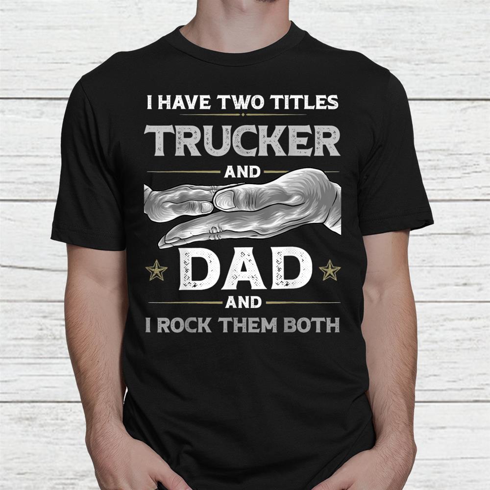 Vintage Truck Driver Diesel Mechanic Trucking Trucker Dad Shirt Vintage Truck Driver Diesel Mechanic Trucking Trucker Dad Shirt