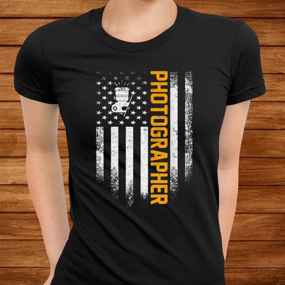 Vintage Usa Photographer American Flag Photography Patriotic Shirt Vintage Usa Photographer American Flag Photography Patriotic Shirt