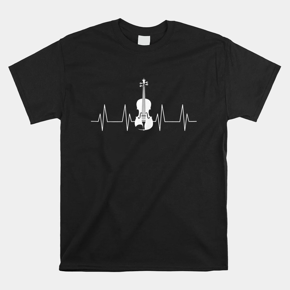 Violin Heartbeat Violin Orchestra Violin Teacher Shirt Violin Heartbeat Violin Orchestra Violin Teacher Shirt