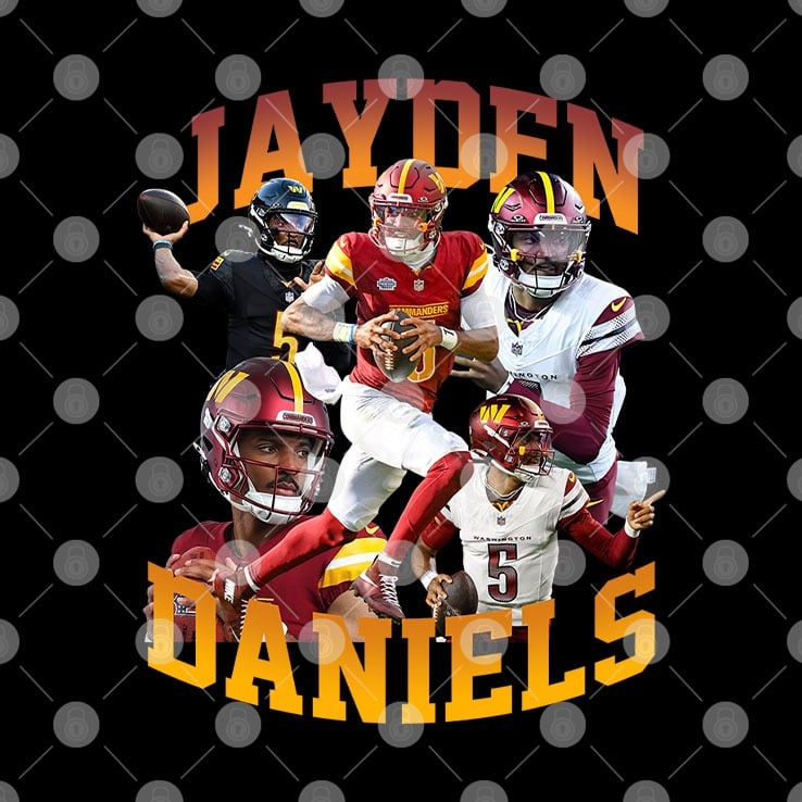 Washington Commanders Jayden Daniels T Shirt Washington Commanders Jayden Daniels T Shirt